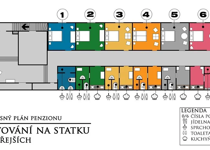Alloggio per agriturismo U Horejsich Na Statku Kremze